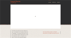 Desktop Screenshot of francois-pourrier.com