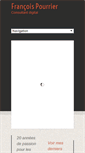 Mobile Screenshot of francois-pourrier.com