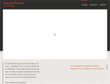 Tablet Screenshot of francois-pourrier.com